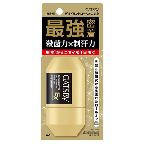 ギャッツビー EX プレミアムタイプデオドラントロールオン 無香料