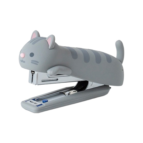 マックス（MAX） シリコンホッチキス ねこ HD-10NX/S さばとら 【数量