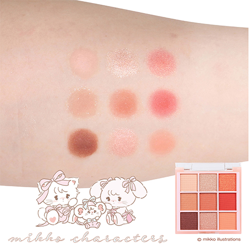 ミッコ（Mikko） アイシャドウパレット ピンク｜【ハンズネットストア】