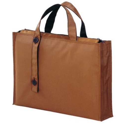 【クリックで詳細表示】リヒト キャリングバック 2WAY マチ8cmタイプ A-7651-9茶