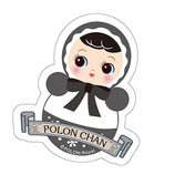 ローヤル ポロンちゃんステッカー青｜【ハンズネットストア】