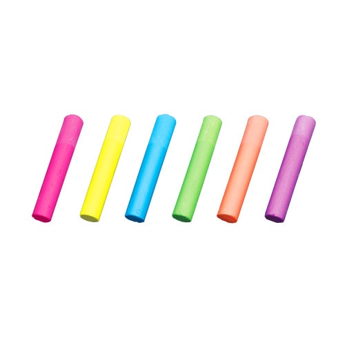 日本理化学工業 ダストレスチョーク SEA SHELL CHALK レギュラー 6本入