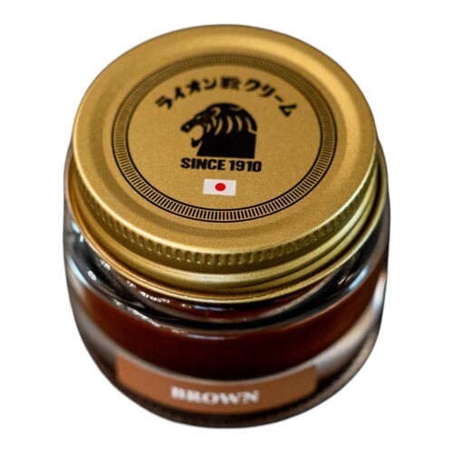 ライオン靴クリーム本舗 ライオン靴クリーム ブラウン 50mL｜【ハンズ