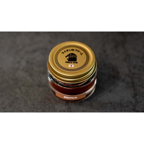 ライオン靴クリーム本舗 ライオン靴クリーム ブラウン 50mL｜【ハンズ