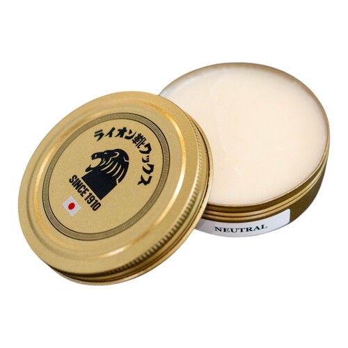 ライオン靴クリーム本舗 ライオン靴ワックス ニュートラル 50mL