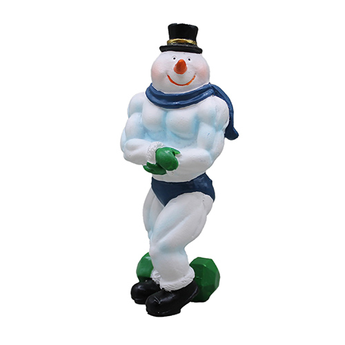 クリスマス】 スノーマンマッソー サイドチェスト 青｜【ハンズネット