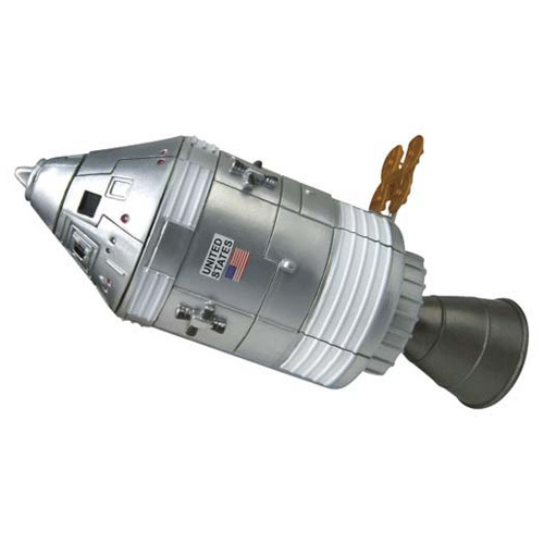 【クリックでお店のこの商品のページへ】アオシマ 4Dパズル 1/100 アポロ司令船