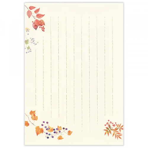 エヌビー社 便箋 秋五集 秋うららか 5810265｜【ハンズネット