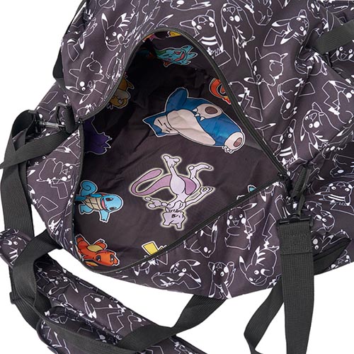 ゴーウェル（GOWELL） ポケモン 4WAY大容量トラベルバッグ ブラック