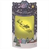 【クリスマス】 学研 クリスマス影絵ミュージック X15805 夜空