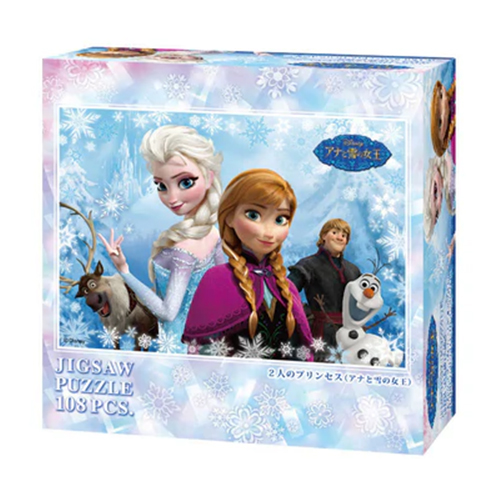 テンヨー ジグソーパズル 「2人のプリンセス（アナと雪の女王）」 108