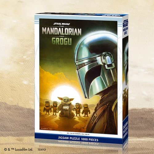 マンダロリアン アンド グローグー パズル 1000ピース テンヨー ジグソーパズル 「スター・ウォーズ／マンダロリアン・アンド
