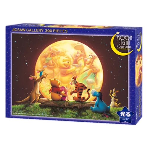 テンヨー ジグソーパズル〈光る〉 「ムーンライト パーティー（くまの