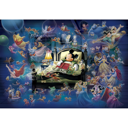 テンヨー ジグソーパズル〈光る〉「ミッキーのドリームファンタジー