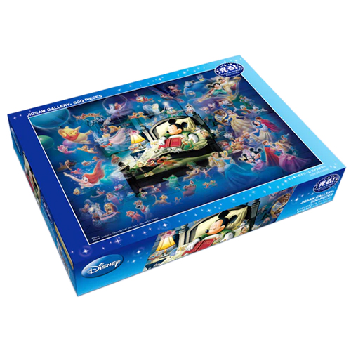 【希少・激レア】ディズニー 大型 光る ミッキー ミニー 電光パネル LED テンヨー ジグソーパズル〈光る〉「ミッキーのドリームファンタジー