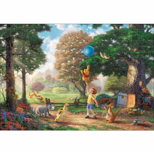 テンヨー ステンドアートジグソーパズル 「WinnieThePooh2」 DSG-500
