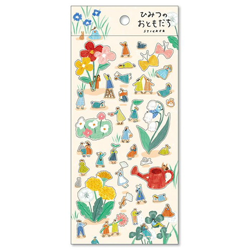 マインドウェイブ ひみつのおともだちステッカー 82155 ひみつのお花