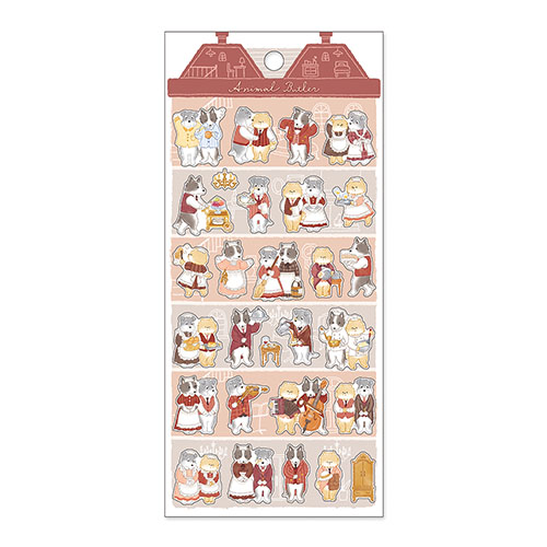 マインドウェイブ アニマルバトラーステッカー 82446 いぬ｜【ハンズ