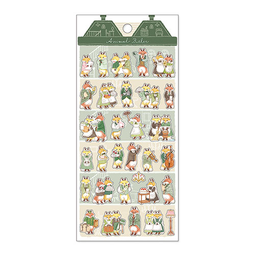 マインドウェイブ アニマルバトラーステッカー 82447 きつね｜【ハンズ