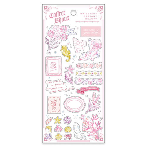 マインドウェイブ コフレビジューステッカー 82454 ピンク｜【ハンズ