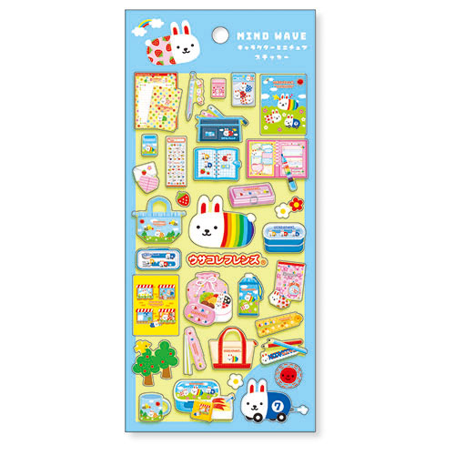 マインドウェイブ MWキャラクター ミニチュアステッカー 82642