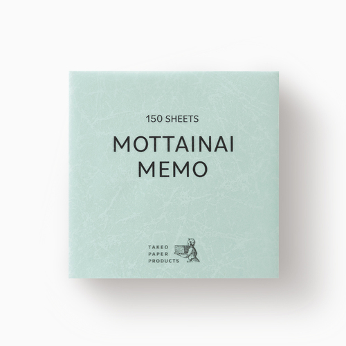 小分けmemo（英03）5枚×4種→20枚¥160 PCM竹尾 MOTTAINAI MEMO assorted-30 【数量限定】｜【ハンズネット