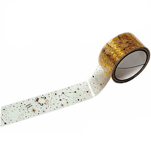 クローズ・ピン 12星座透明マスキングテープ MT-16613 水瓶座