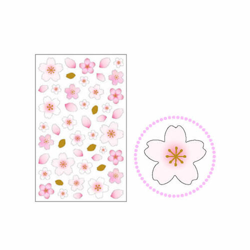 クローズ・ピン 桜 不織布シール US97036 桜ふわり｜【ハンズ
