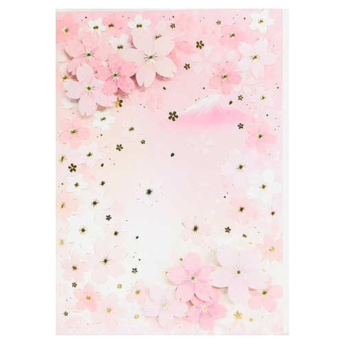 クローズ・ピン 桜グリーティングカード 富士山｜【ハンズネットストア】