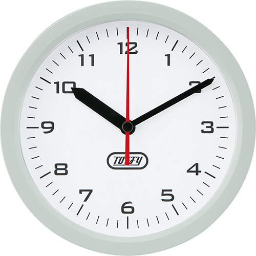 トフィ Toffy バスクロック Tf24 Cl Aw アッシュホワイト お風呂用品 バスグッズ 防水時計 スピーカー 東急ハンズネットストア