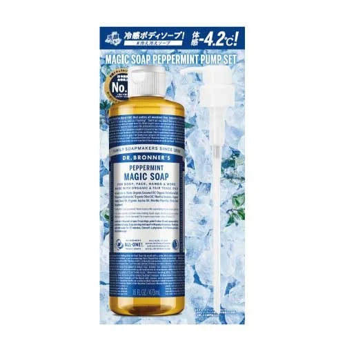 ドクターブロナー（DR.BRONNER'S） マジックソープ ペパーミント M