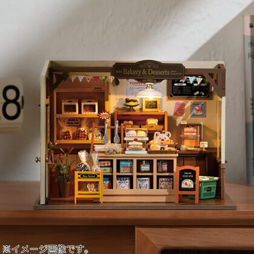 ロボタイム（Robotime） DIYミニチュアハウス R）DG161 夕方のパン屋