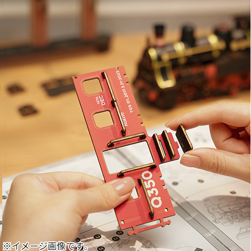 ロボタイム（Robotime） 3Dウッドパズル R）TGS01 機関車の旅