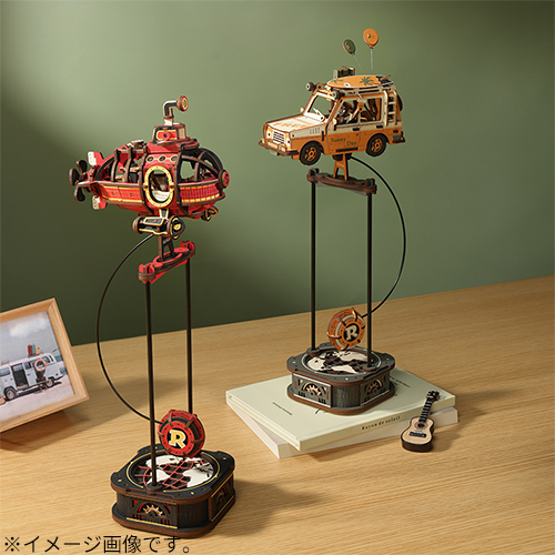 ロボタイム（Robotime） 3Dウッドパズル グラビティスイング R）MCD03