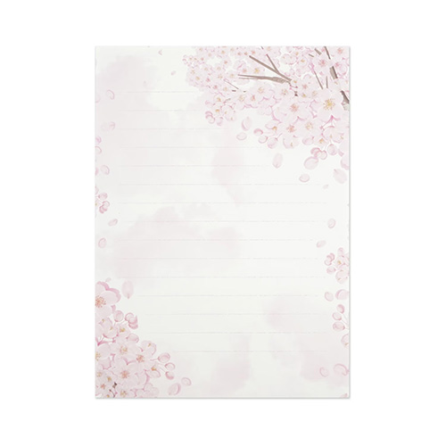 フロンティア 便箋 PD－690 青空に桜咲く｜【ハンズネットストア】