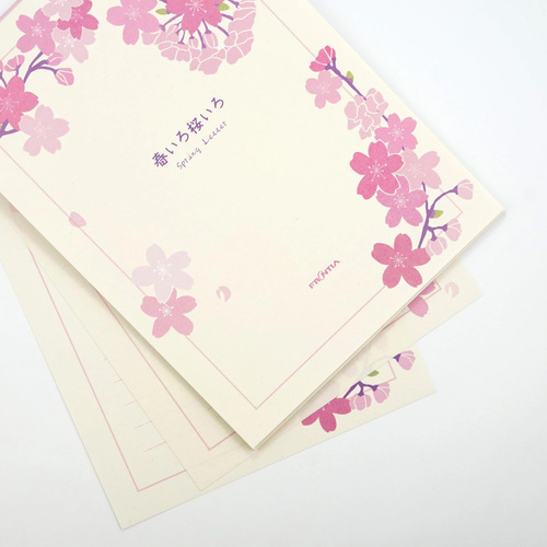 警視庁便箋 フロンティア 便箋 PD－691 春いろ桜いろ｜【ハンズネットストア】