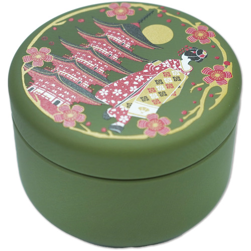フロンティア 缶入りメモ 緑 IC－004 五重塔と舞妓｜【ハンズネット