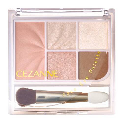 セザンヌ（CEZANNE） フェイスアイパレット 01 ピュアコーラル