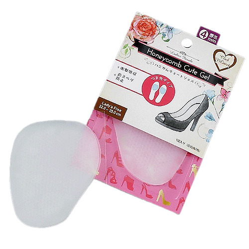 クラブヴィキュイート ハニカムキュートジェル レディース フリー クリア 4mm厚 フットケア 角質ケア 軽石 東急ハンズネットストア
