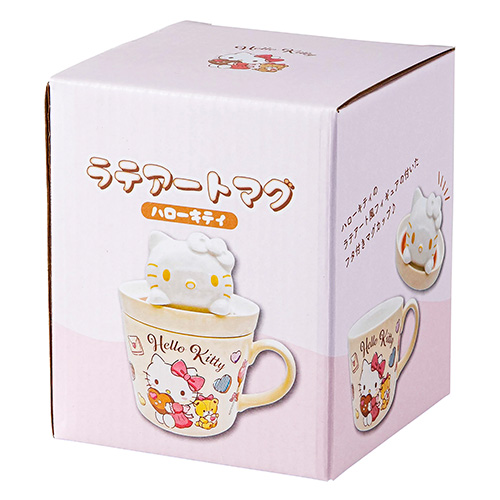 サンアート ラテアートマグ ハローキティ SAN4551-1｜【ハンズネット