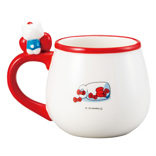 サンアート フィギュア付マグ エッジー ハローキティ SAN4800