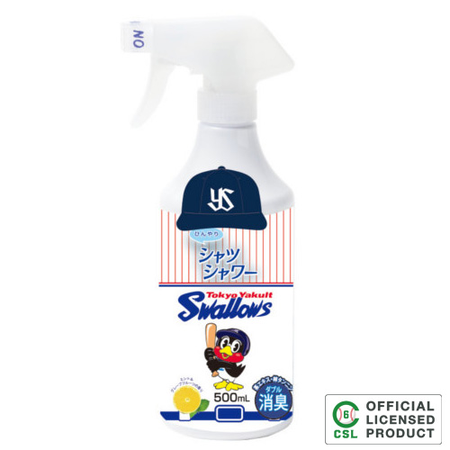 東急ハンズ限定 ひんやりシャツシャワー 東京ヤクルトスワローズ 500ml リラックス 癒しグッズ 冷却グッズ 東急ハンズネットストア