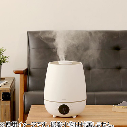 プラスモア（plusmore） 上部給水超音波式加湿器 湿度コントロール付