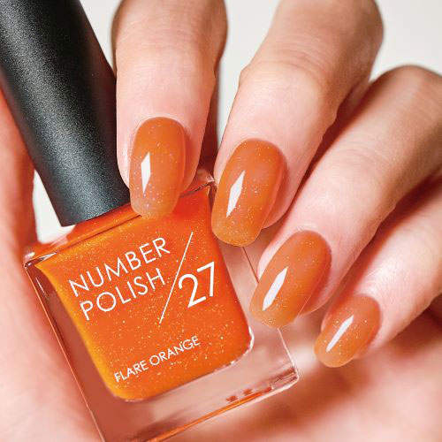 ナンバーポリッシュ（NUMBER POLISH） FLARE ORANGE 27 8mL｜【ハンズ