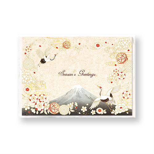 クリエイトジー 和風 SEASON'S GREETINGS カード CGJXC1675｜【ハンズ