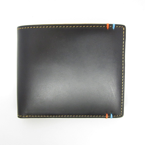 【クリックで詳細表示】Allegro ロッソ 二つ折り財布 ブラック