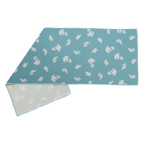 小泉ライフテックス クールクロス シロクマ ライトブルー リラックス 癒しグッズ 冷却グッズ 東急ハンズネットストア