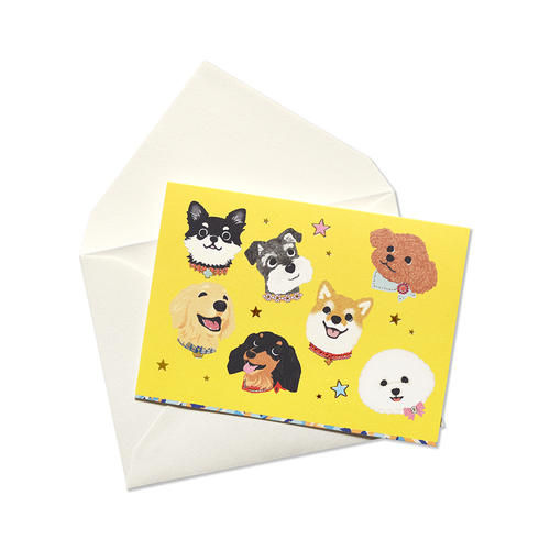 G.C.PRESS ミニカード 多目的 INU 011－76｜【ハンズネットストア】