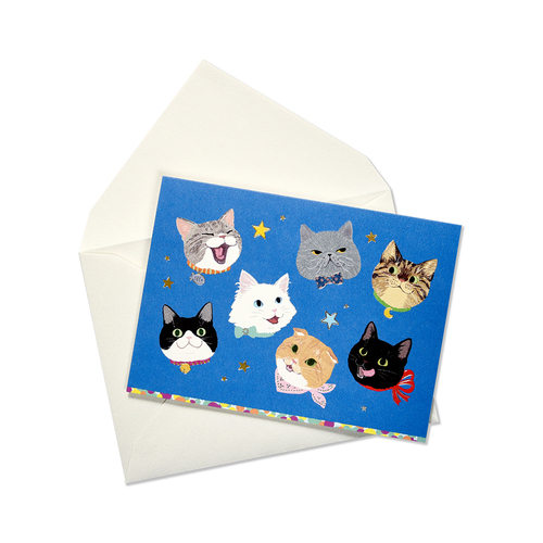 G.C.PRESS ミニカード 多目的 NEKO 011－77｜【ハンズネットストア】