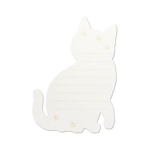 オーダー専用　サンキューカード　レース黒猫　ダスティリボン　キュート G.C.PRESS ダイカットレターセット 031-64 黒ネコ｜【ハンズネットストア】